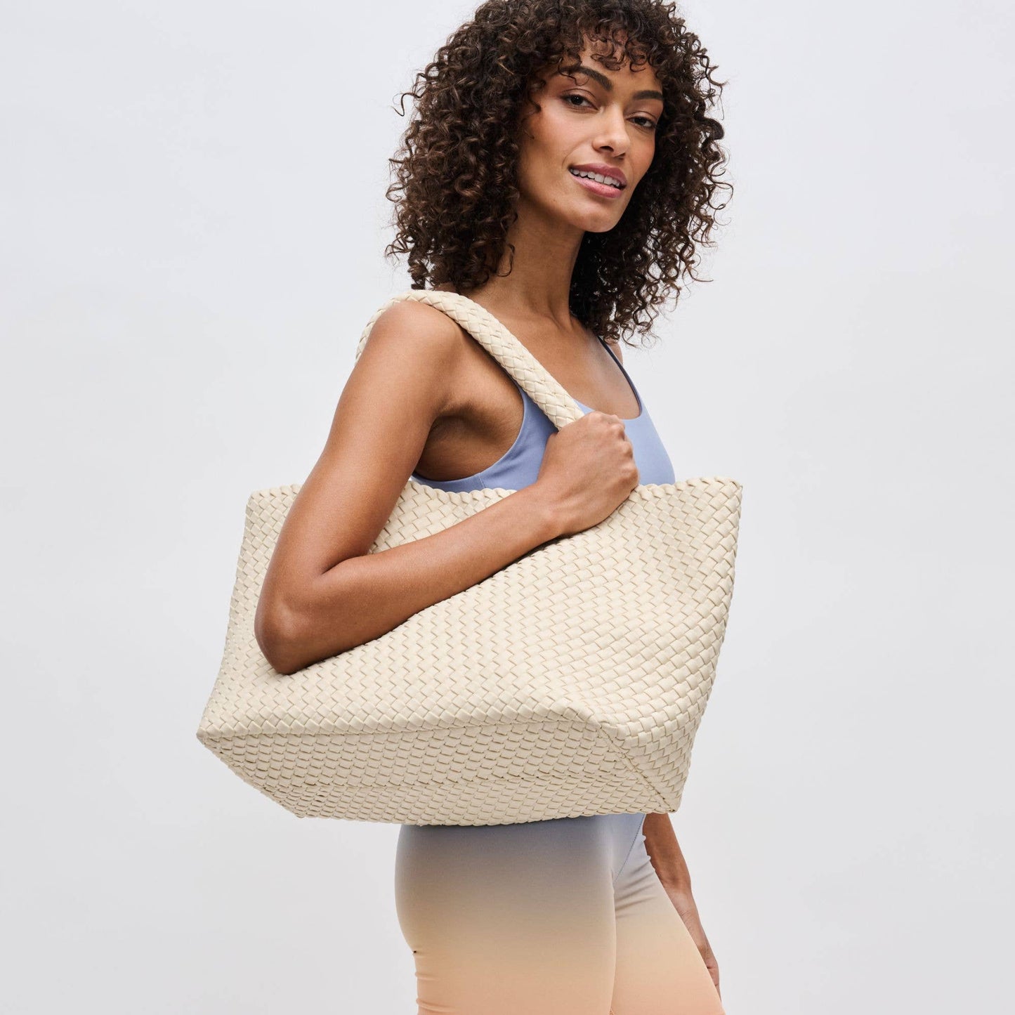 Sky's The Limit - Large Woven Neoprene Tote