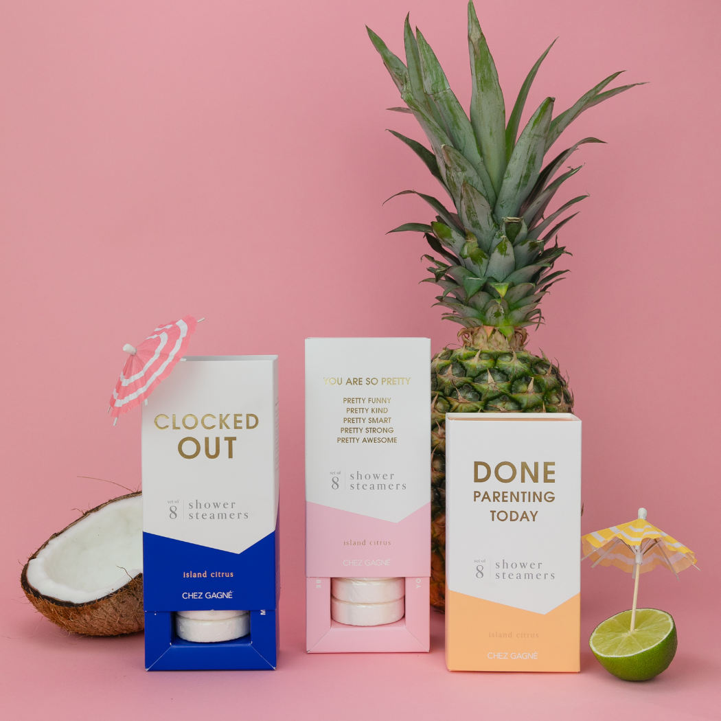 You Are So Pretty - Aromatherapy Shower Steamers - Island Citrus - Set of 8