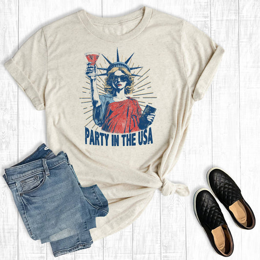 Fourth Of July Party In The USA Tee