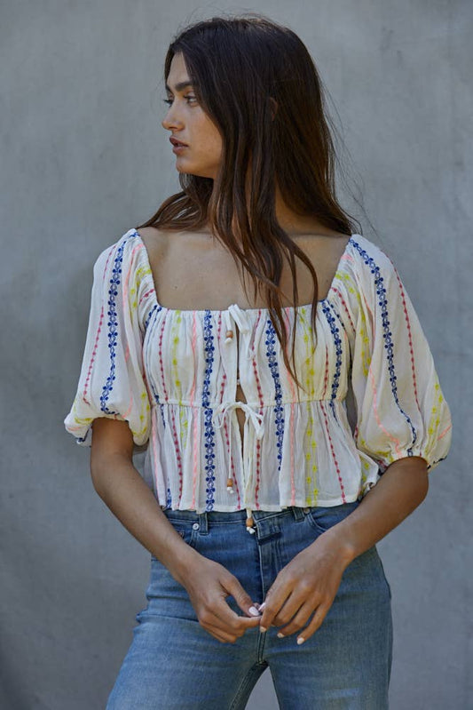 VALLEY TIE TOP