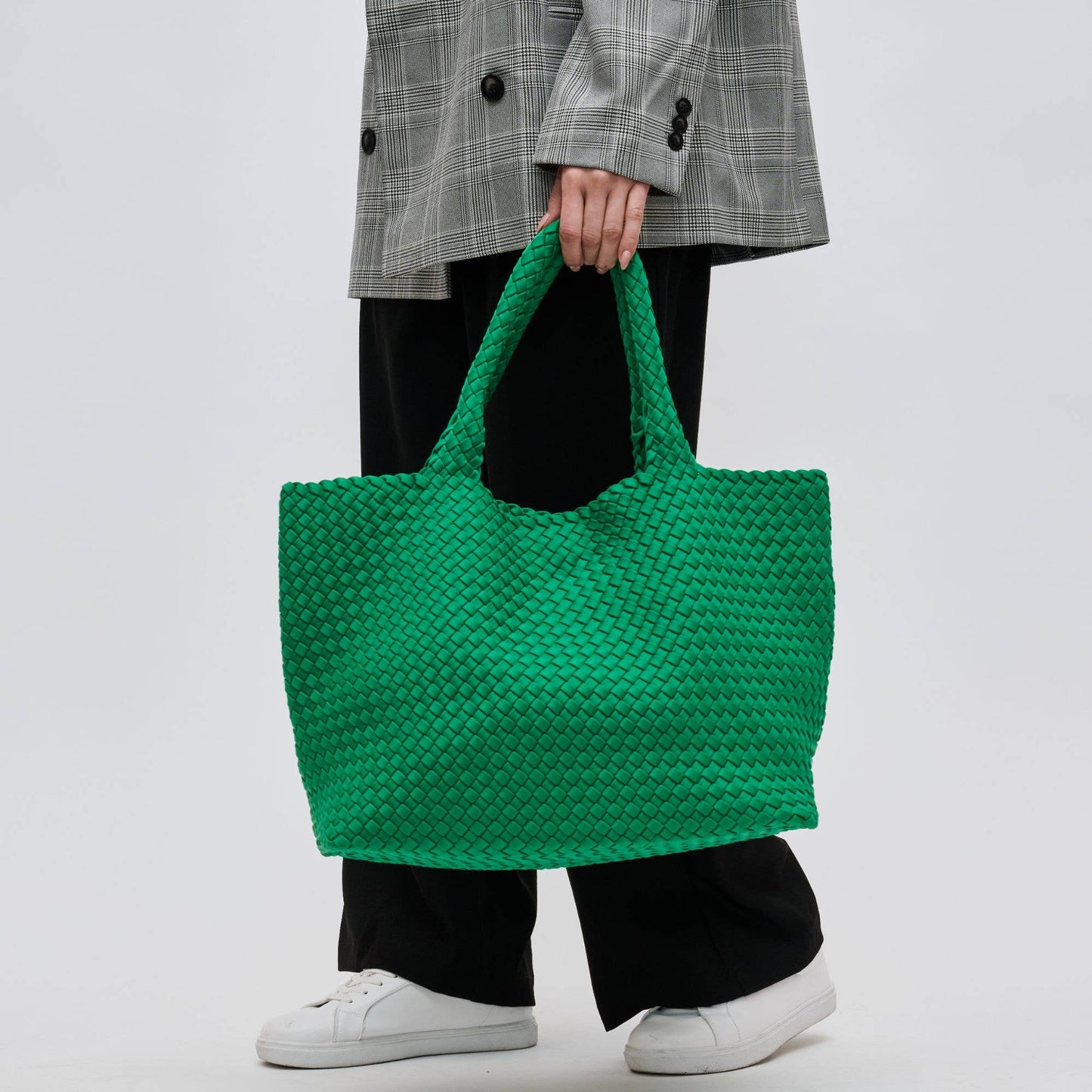 Sky's The Limit - Large Woven Neoprene Tote