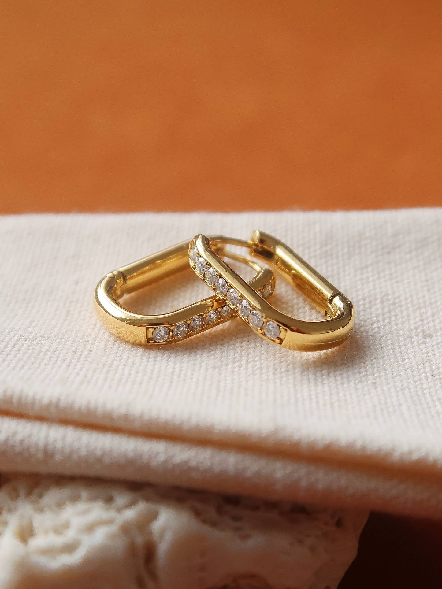 Marcy Huggie Earrings