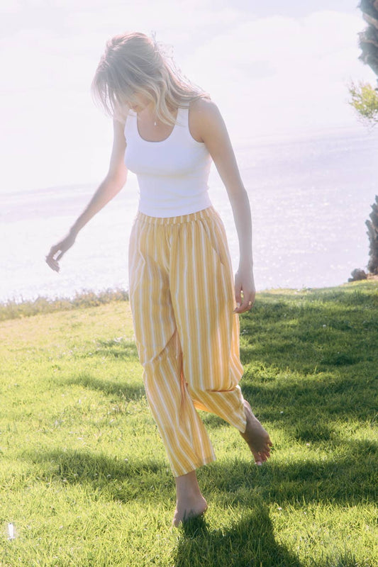 Striped Relaxed Pants