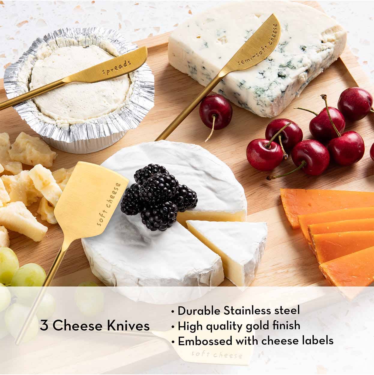 Charcuterie Board & Accessories Kit
