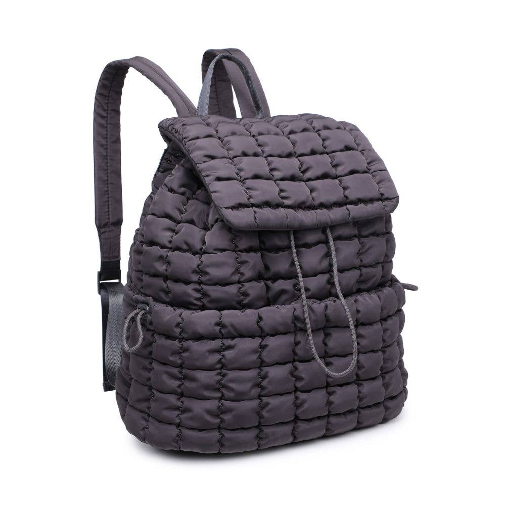 Vitality Quilted Puffer Nylon Backpack