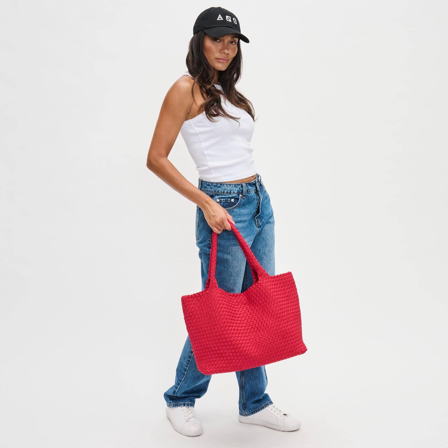 Sky's The Limit - Large Woven Neoprene Tote