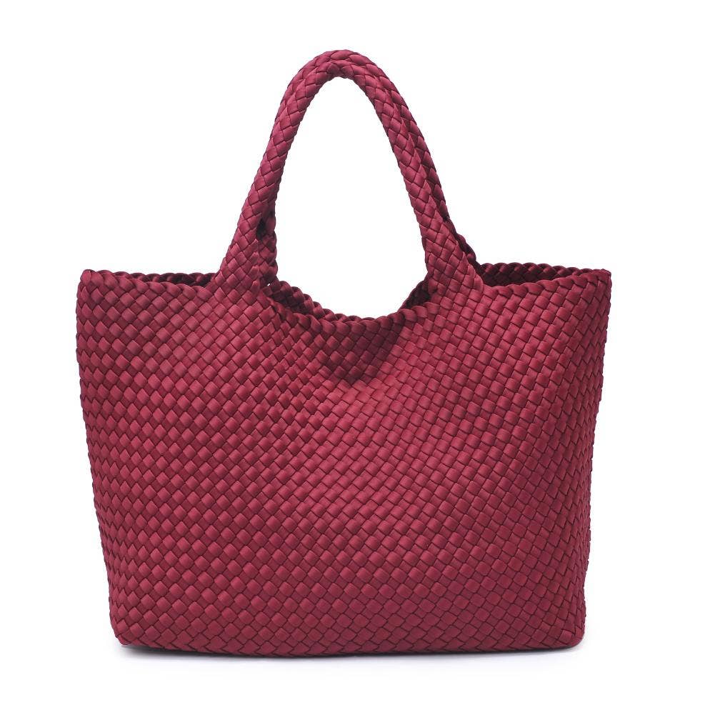 Sky's The Limit - Large Woven Neoprene Tote