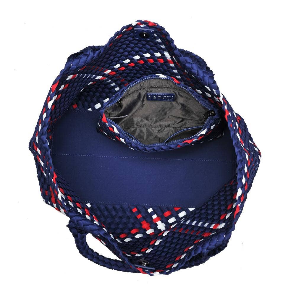 Sky's The Limit - Large Woven Neoprene Tote