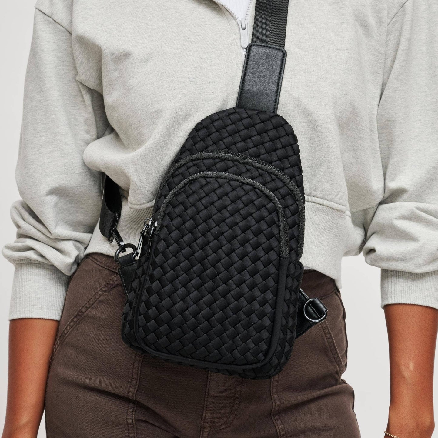 Beyond The Horizon Woven Neoprene Sling Sling Backpack