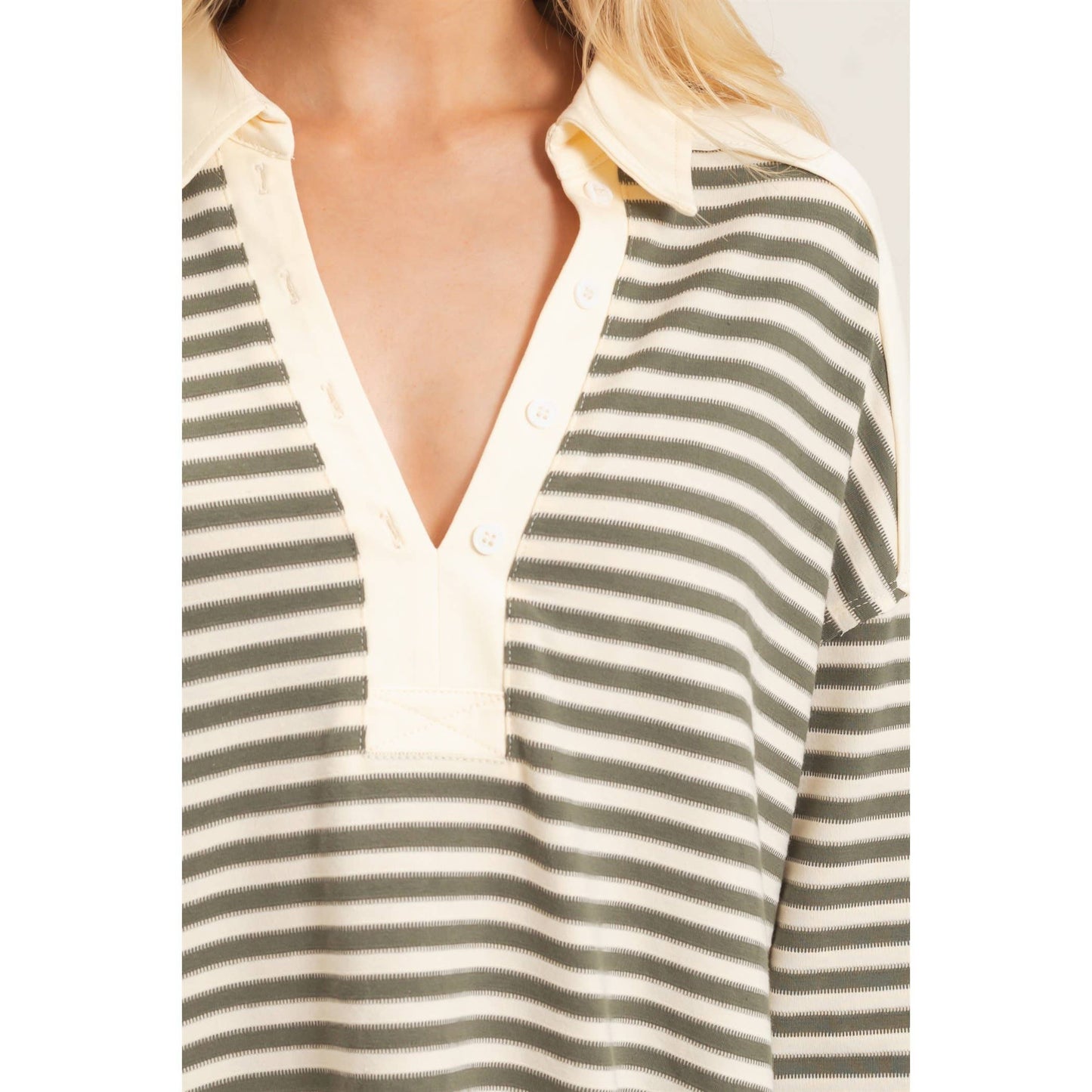Striped Henley