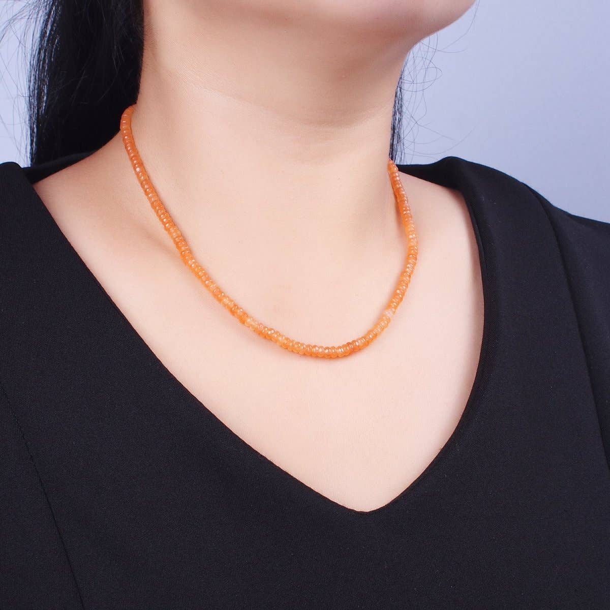 Natural Stone Beads Necklace