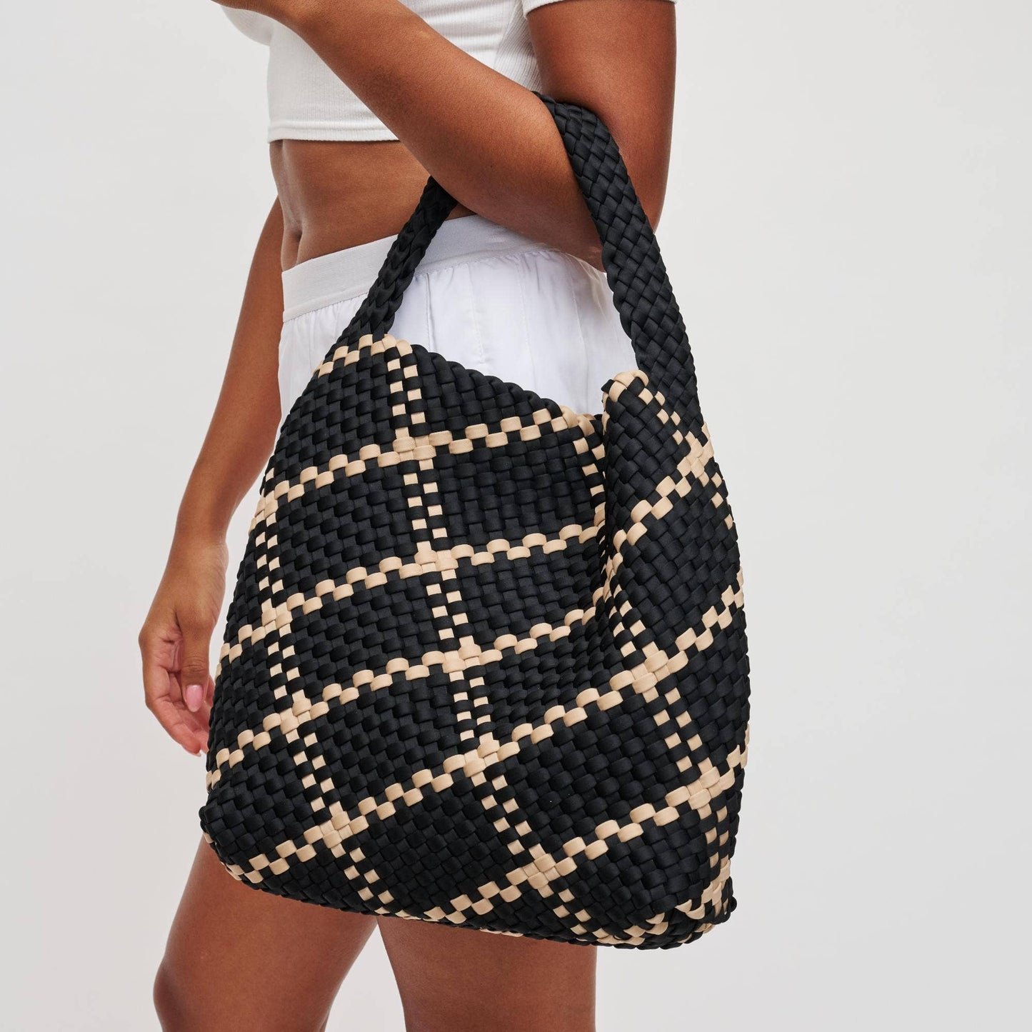 Celestial Woven Neoprene Hobo