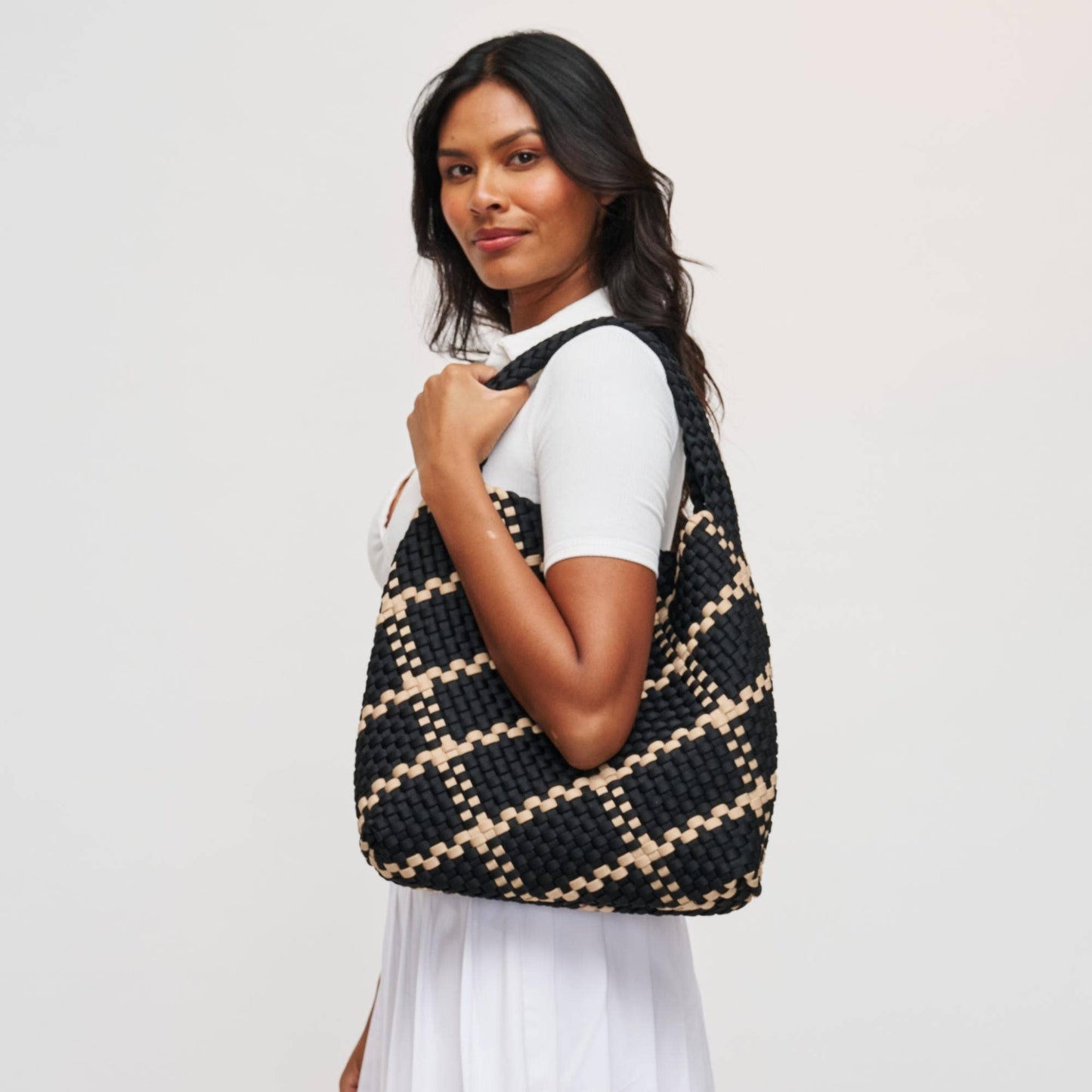 Celestial Woven Neoprene Hobo