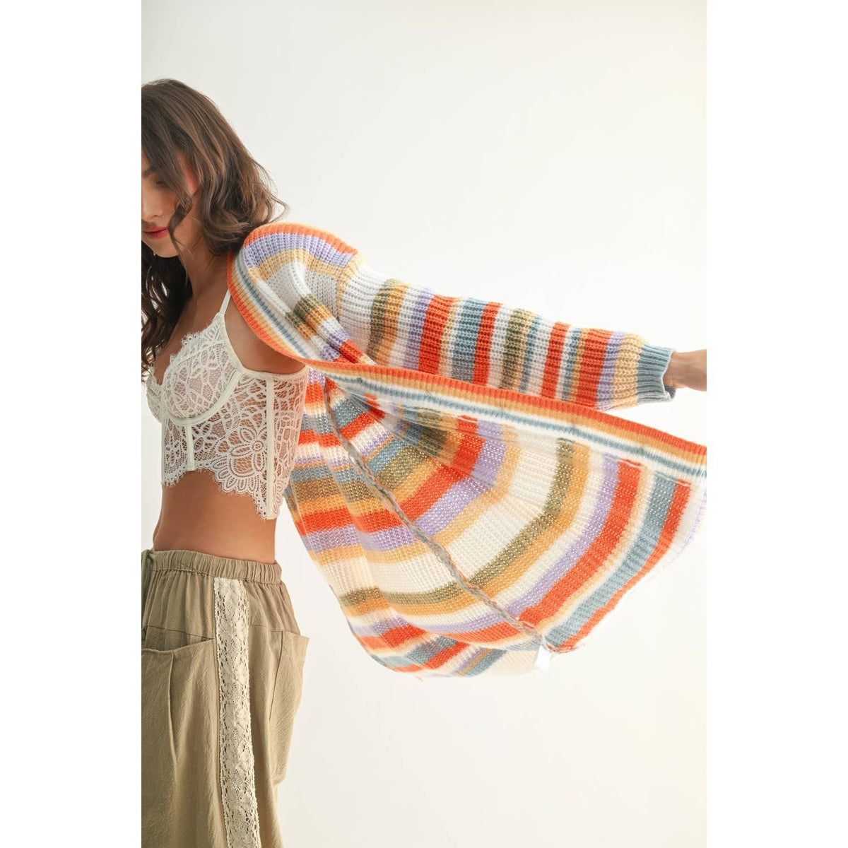 Fall into Color Cardigan
