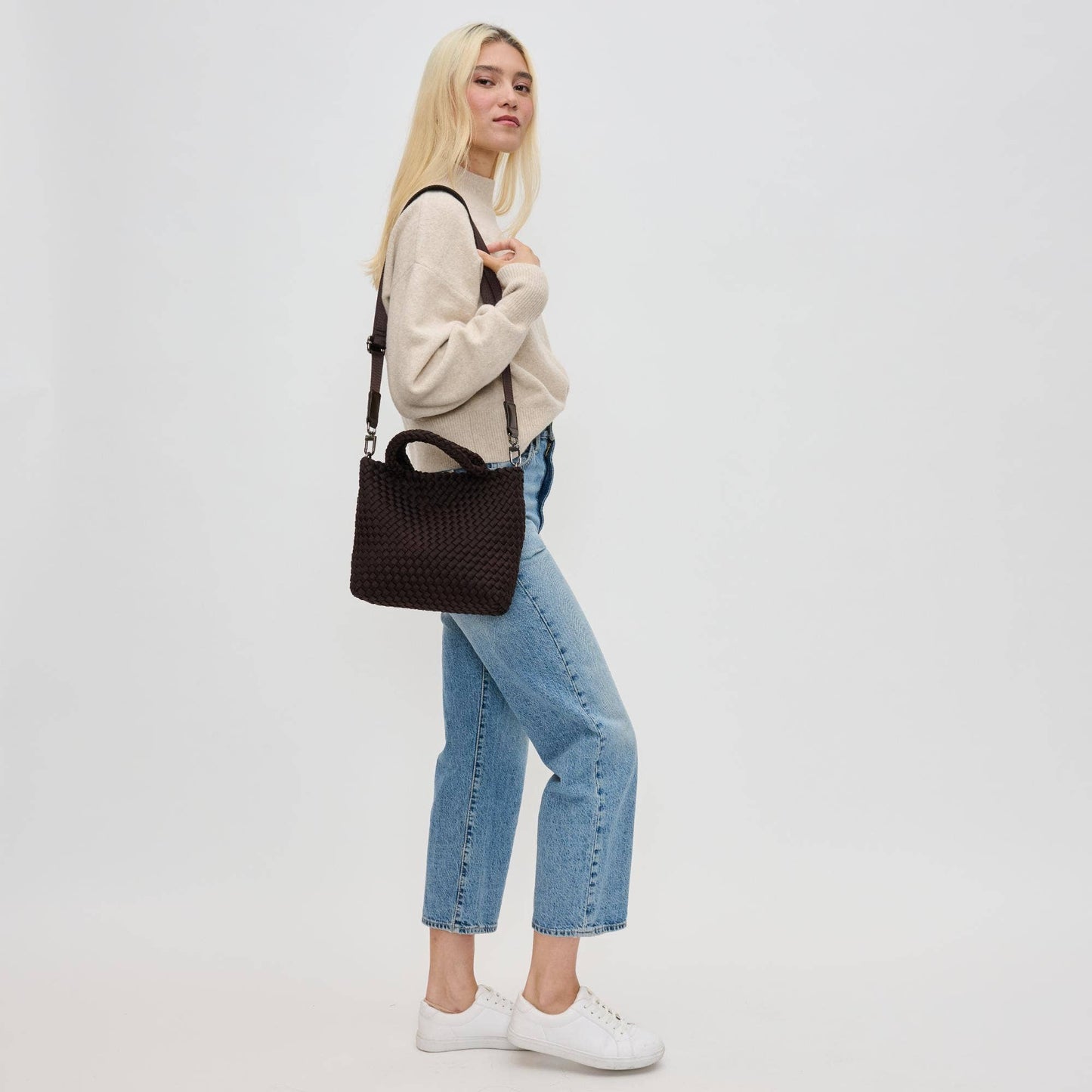 Sky's The Limit - Woven Neoprene Small Crossbody