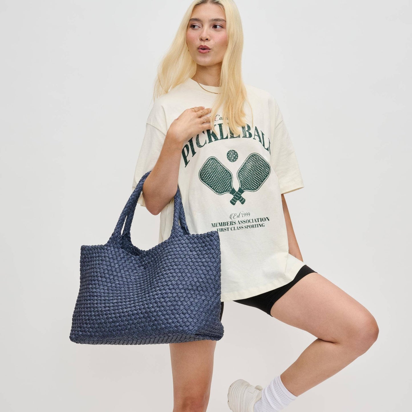 Sky's The Limit - Large Woven Neoprene Tote