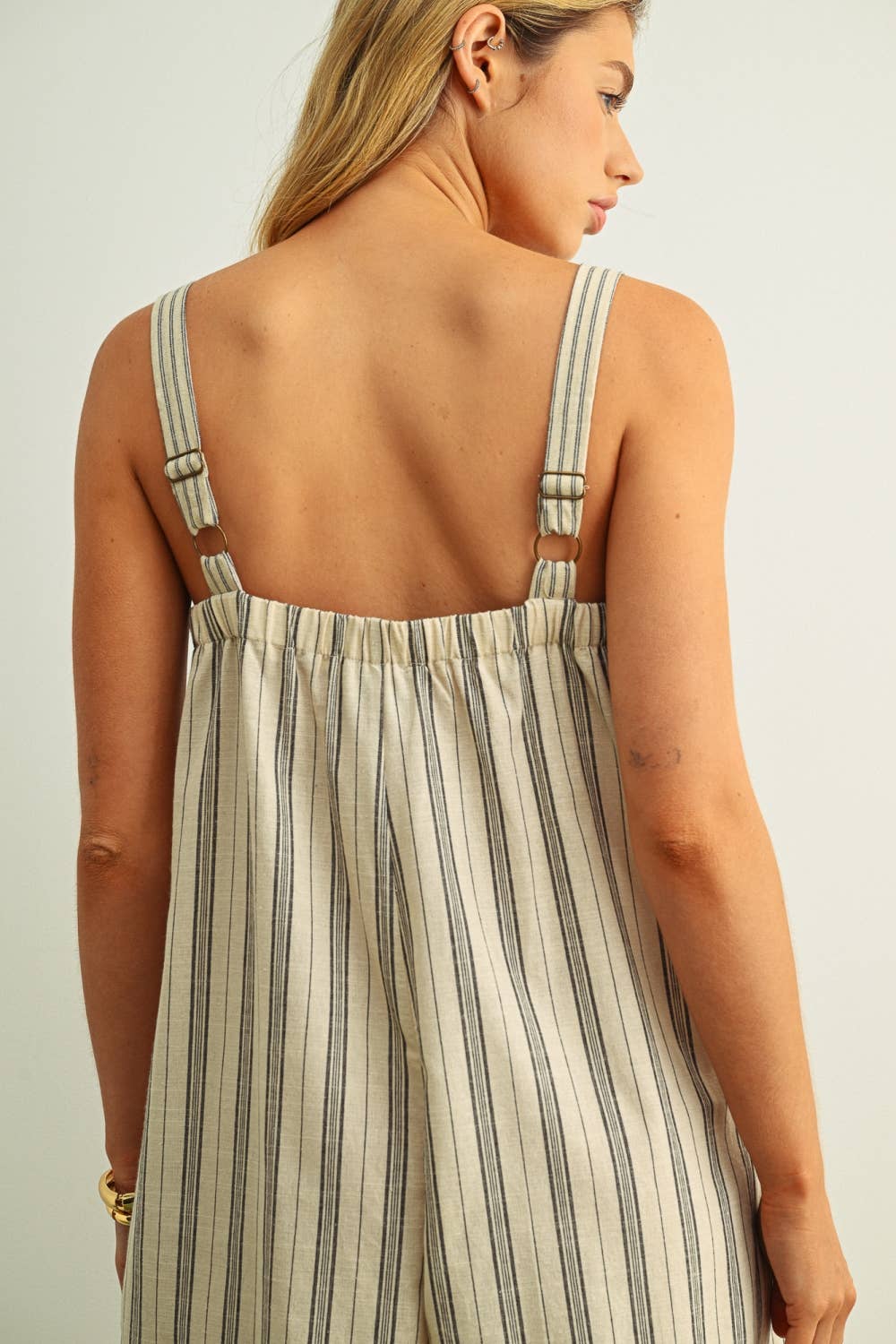 SUTTON STRIPED JUMPSUIT