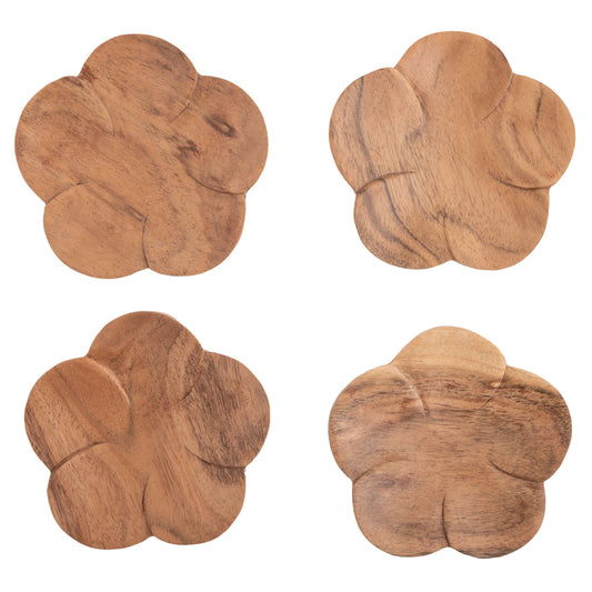 Flower Coasters Set