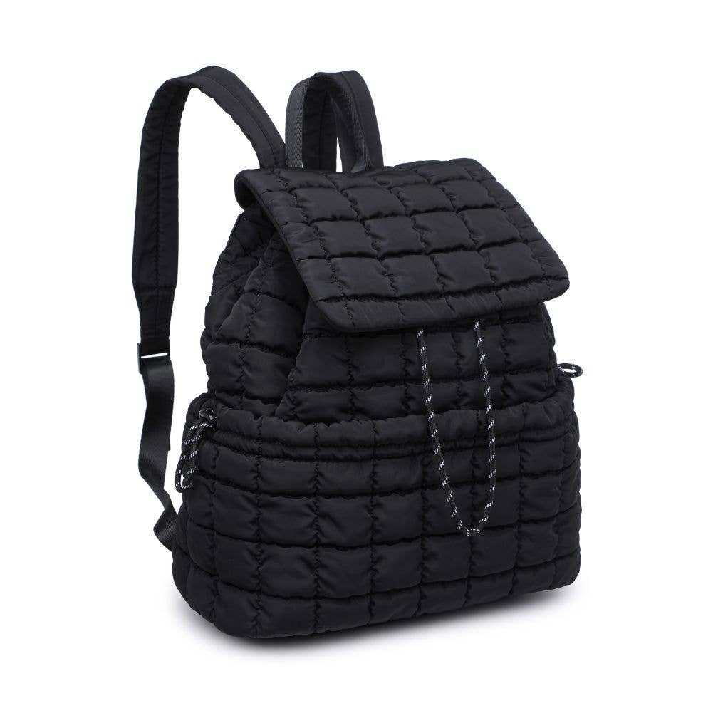 Vitality Quilted Puffer Nylon Backpack