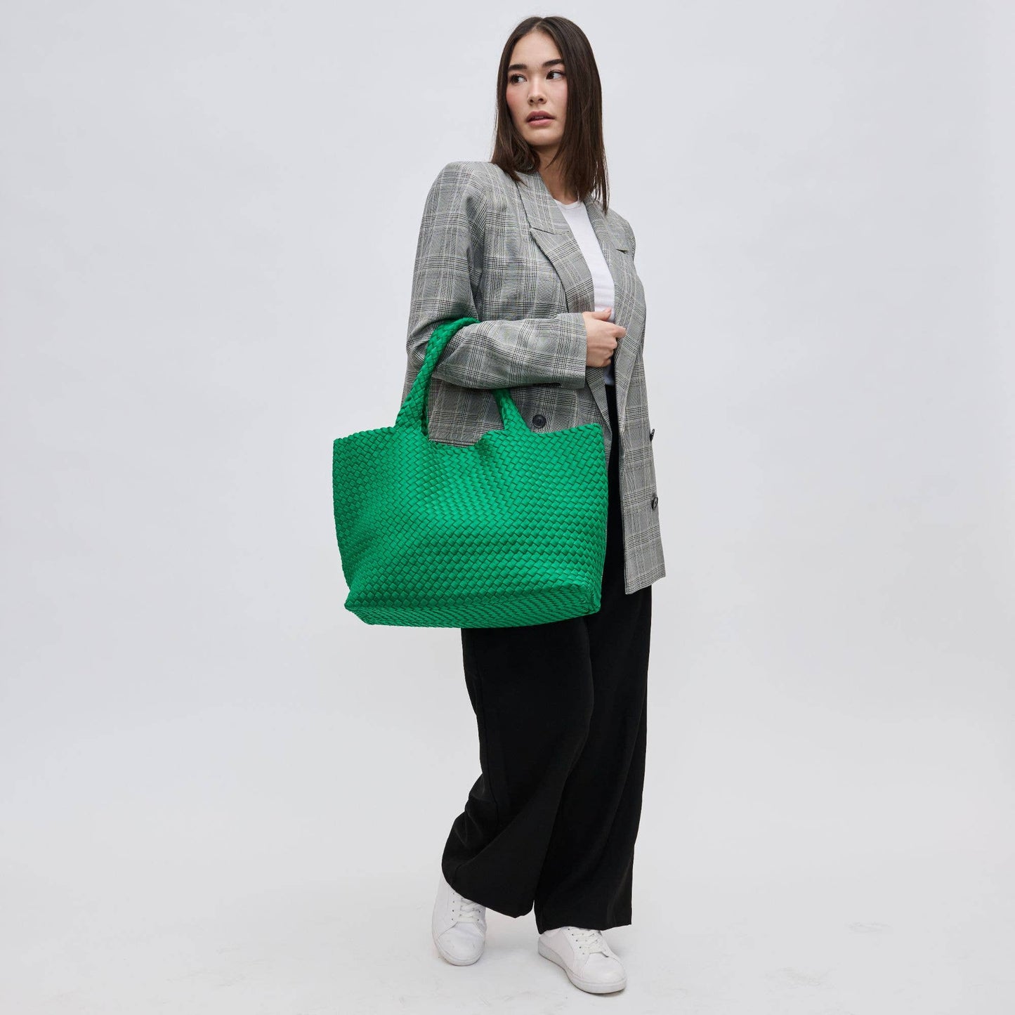 Sky's The Limit - Large Woven Neoprene Tote