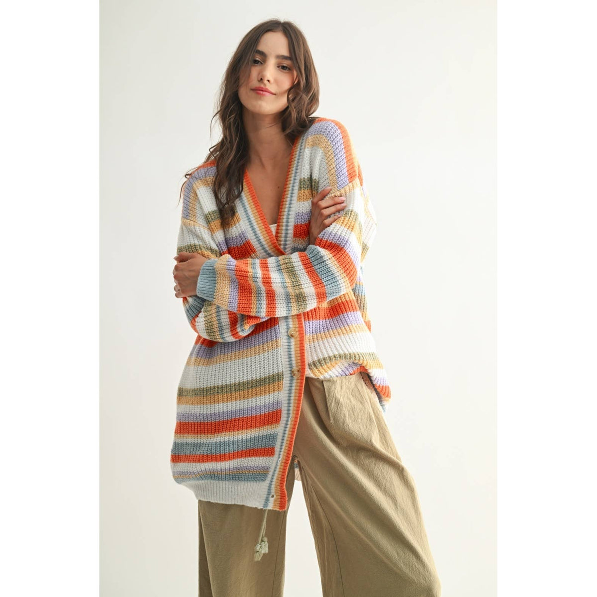 Fall into Color Cardigan