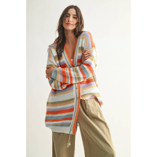 Fall into Color Cardigan