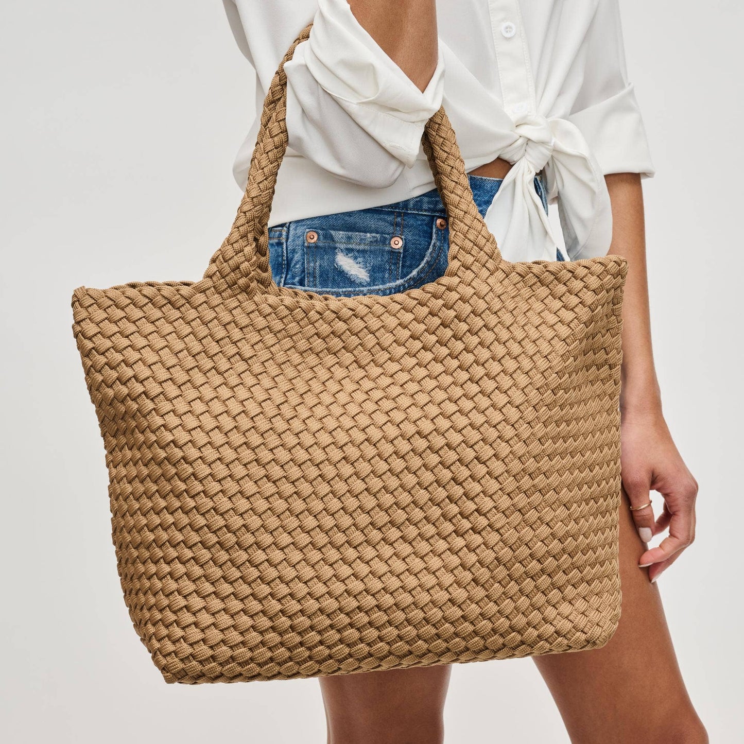 Sky's The Limit - Medium Laced Tote