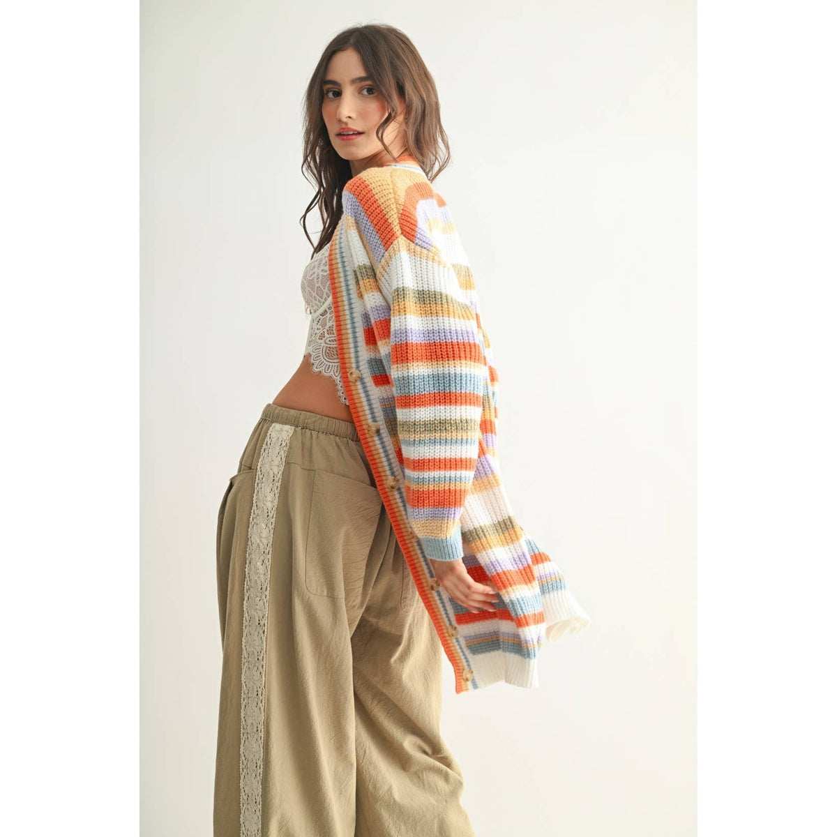 Fall into Color Cardigan