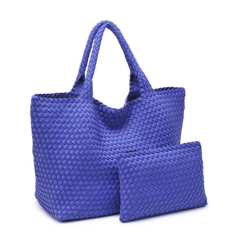 Sky's The Limit - Large Woven Neoprene Tote