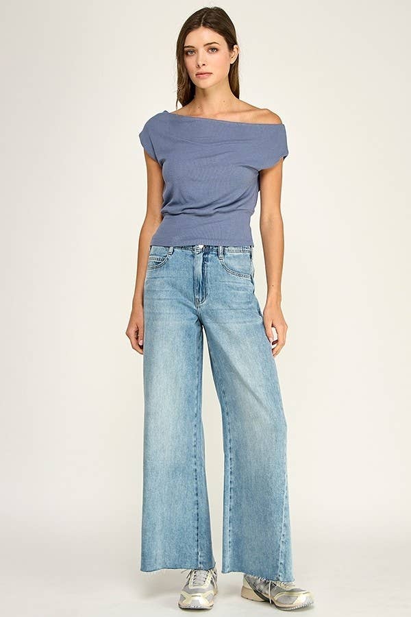 ONE SHOULDER TOP