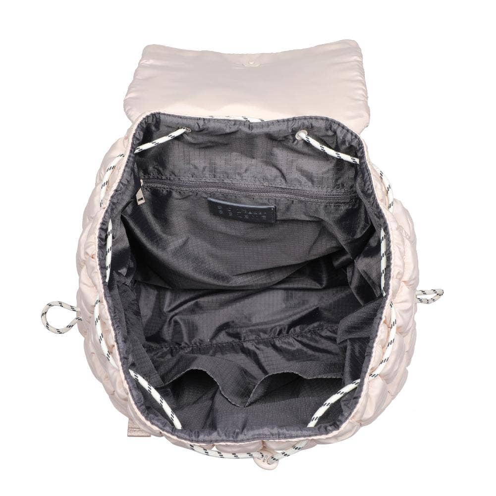 Vitality Quilted Puffer Nylon Backpack