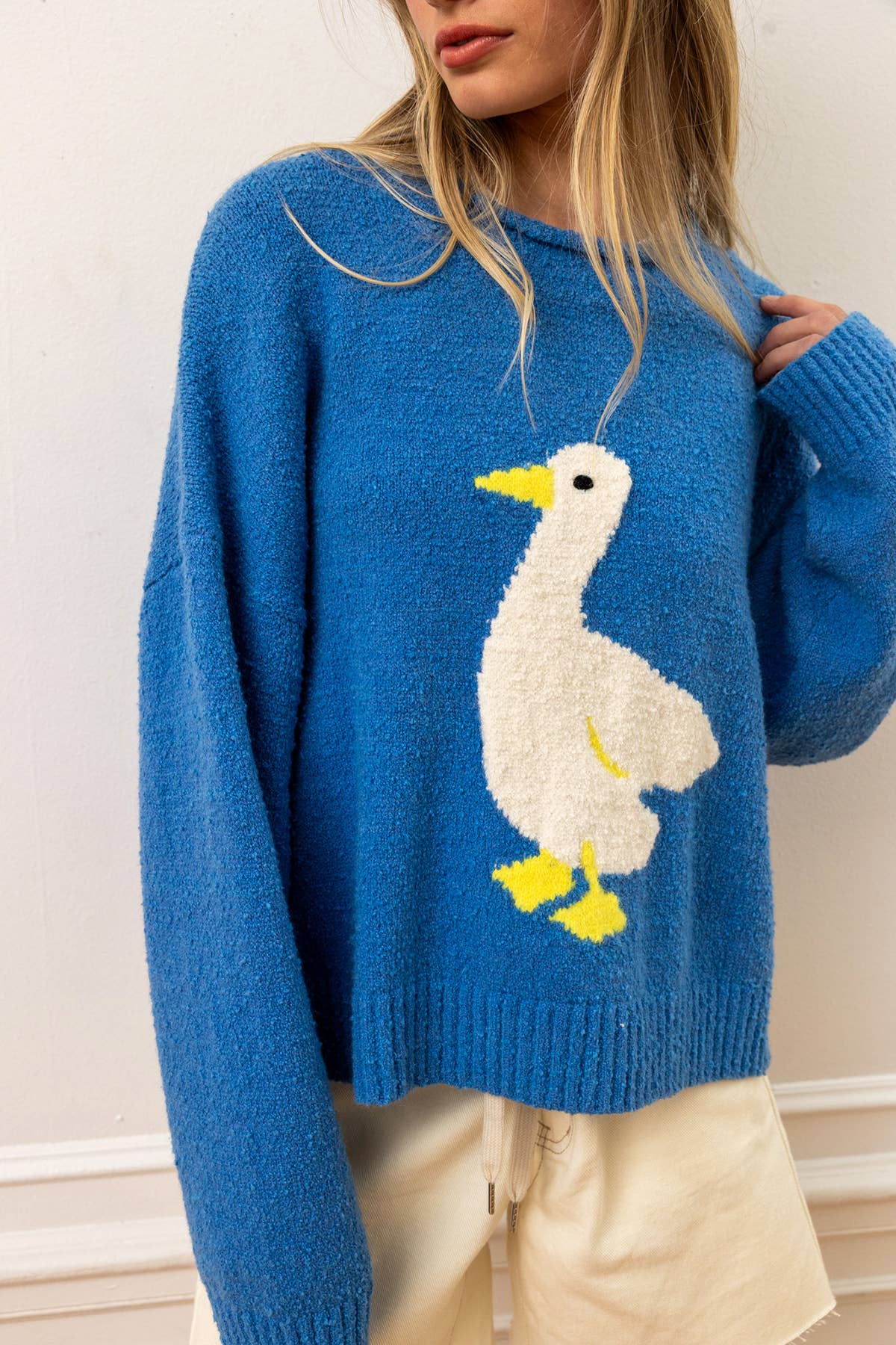 Goose Cozy Knit Pullover