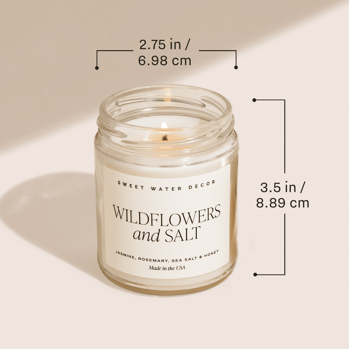 With Love 9 oz Soy Candle