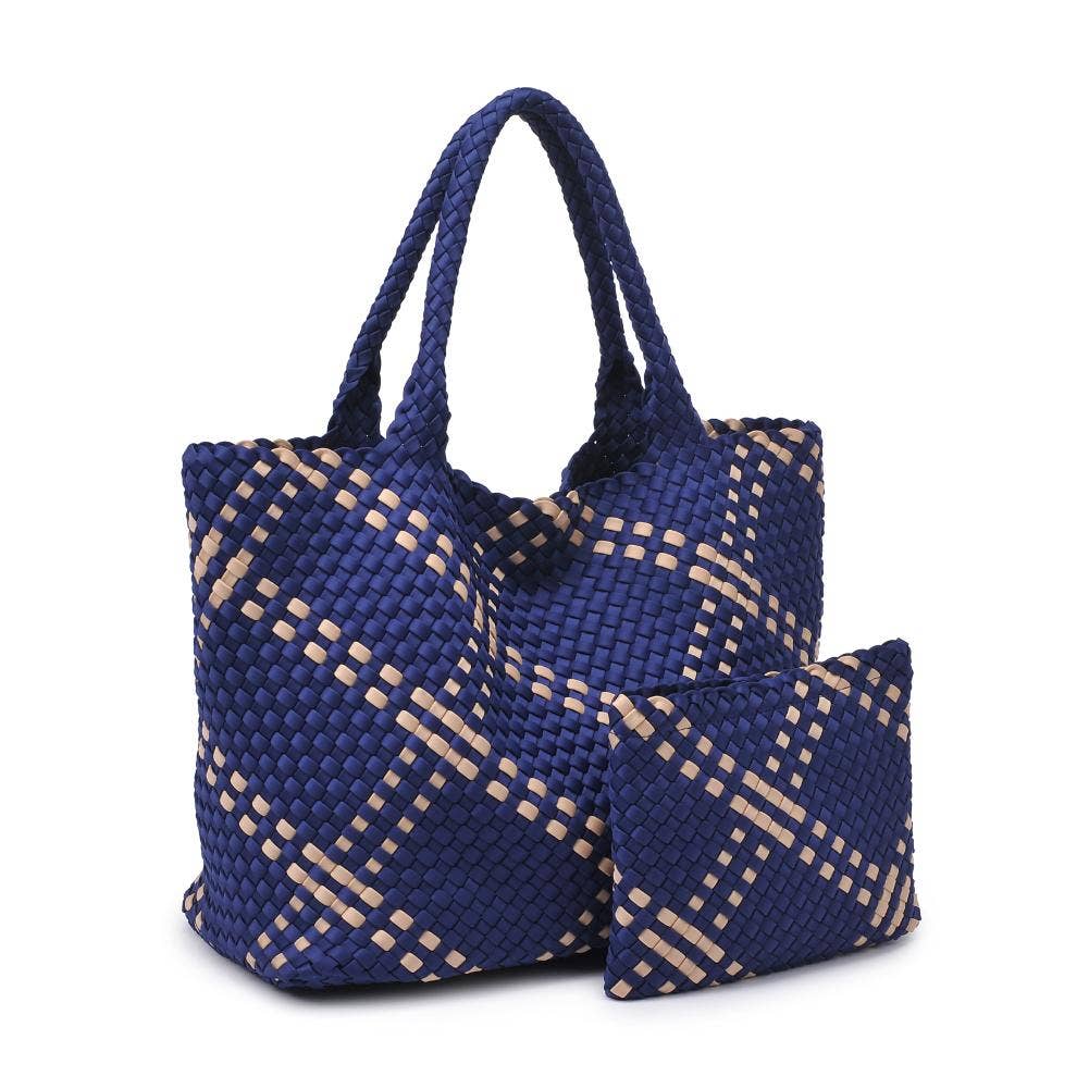 Sky's The Limit - Large Woven Neoprene Tote