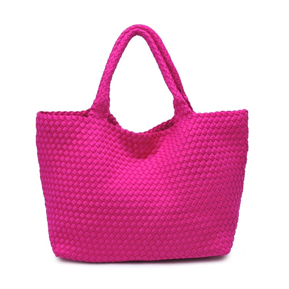 Sky's The Limit - Large Woven Neoprene Tote