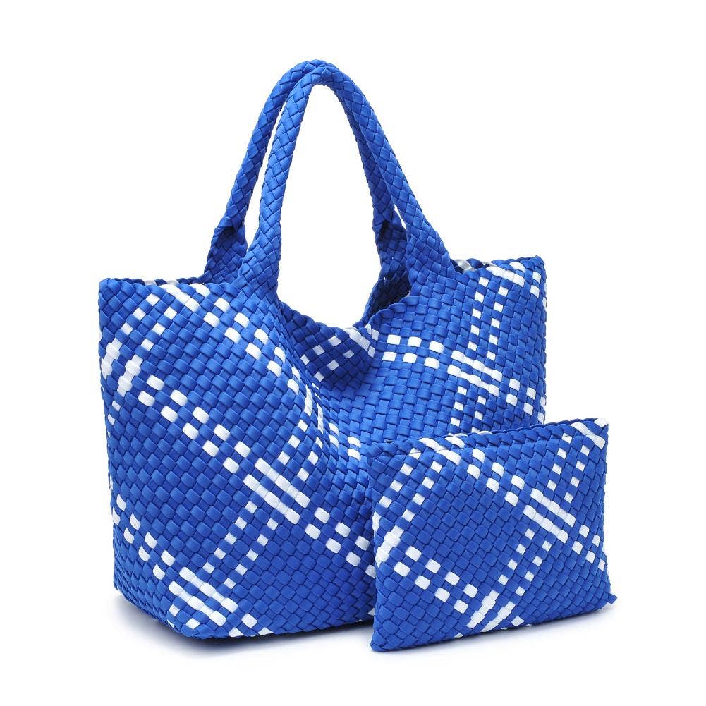 Sky's The Limit - Large Woven Neoprene Tote