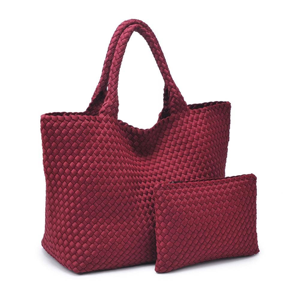 Sky's The Limit - Large Woven Neoprene Tote