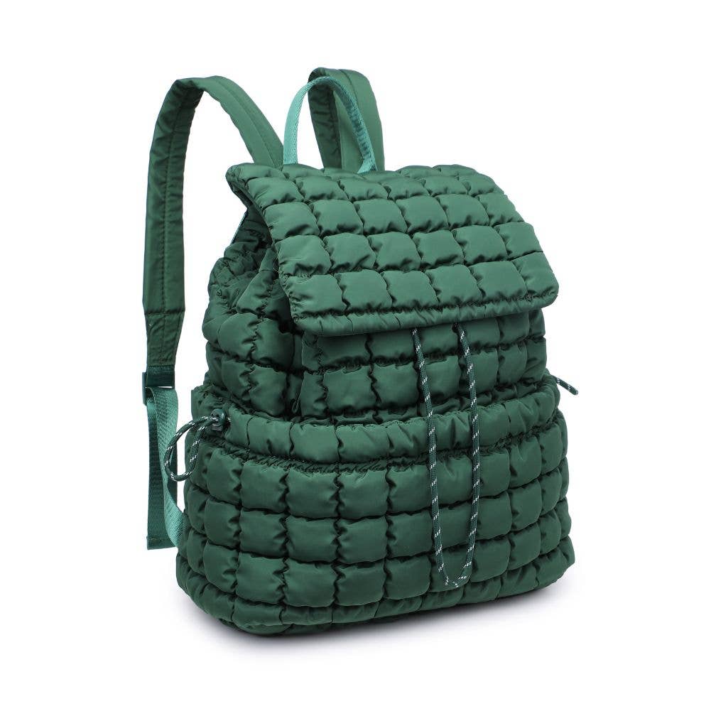 Vitality Quilted Puffer Nylon Backpack