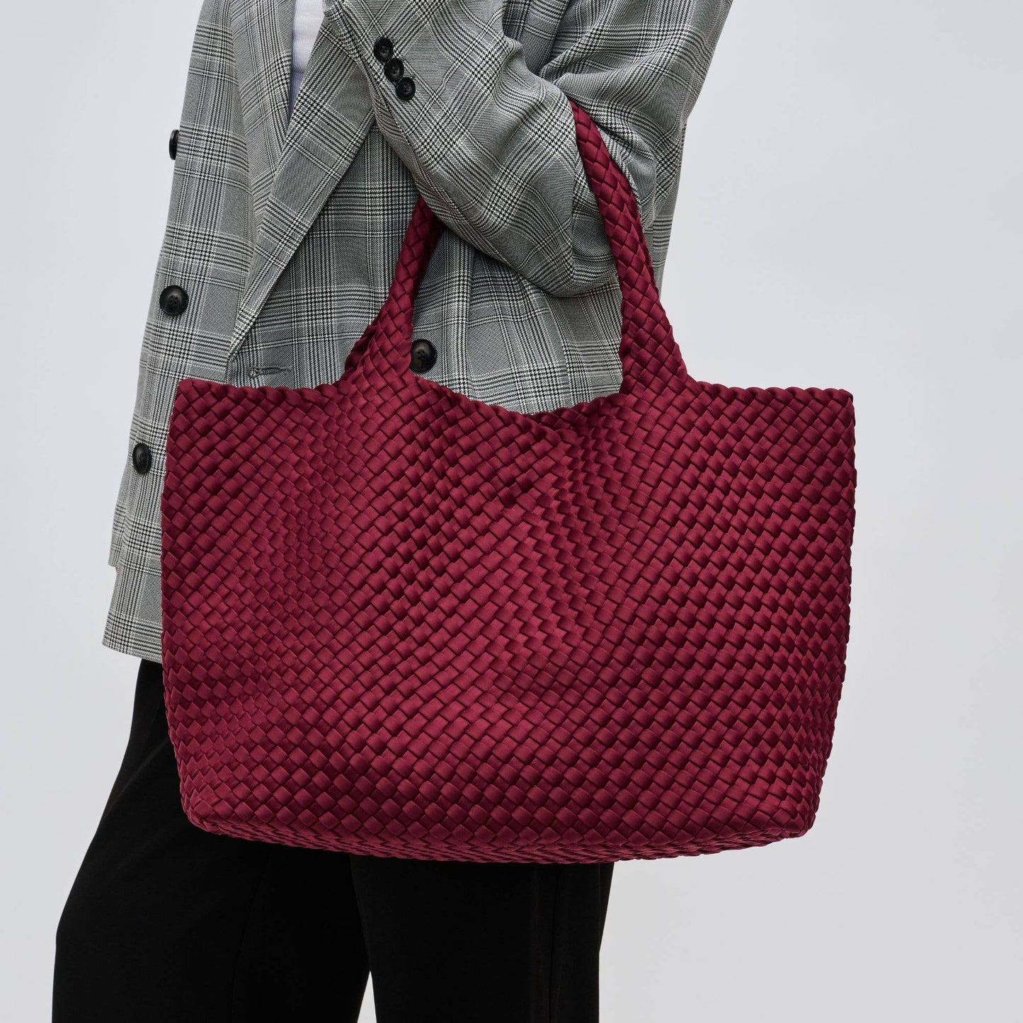 Sky's The Limit - Large Woven Neoprene Tote