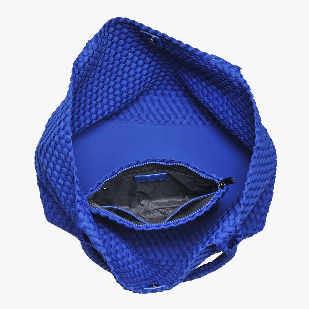 Sky's The Limit - Large Woven Neoprene Tote
