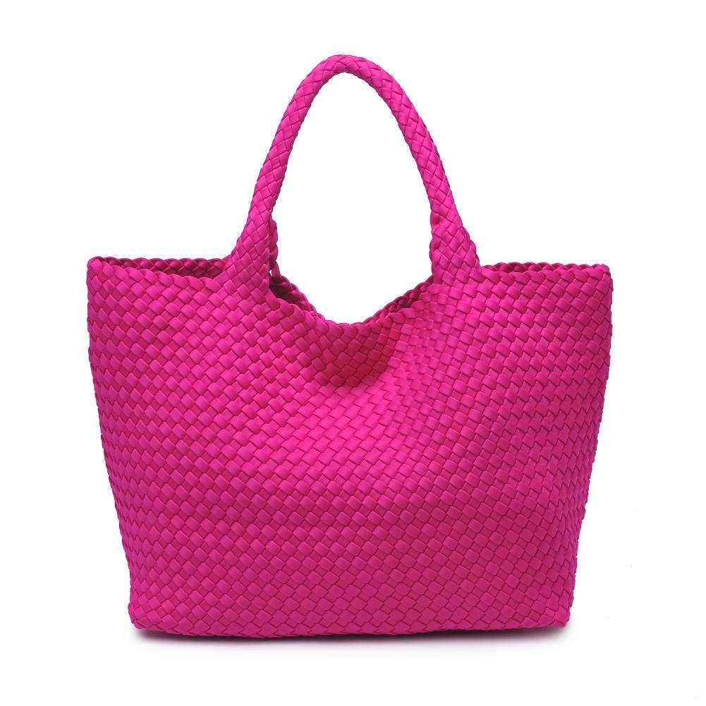 Sky's The Limit - Large Woven Neoprene Tote