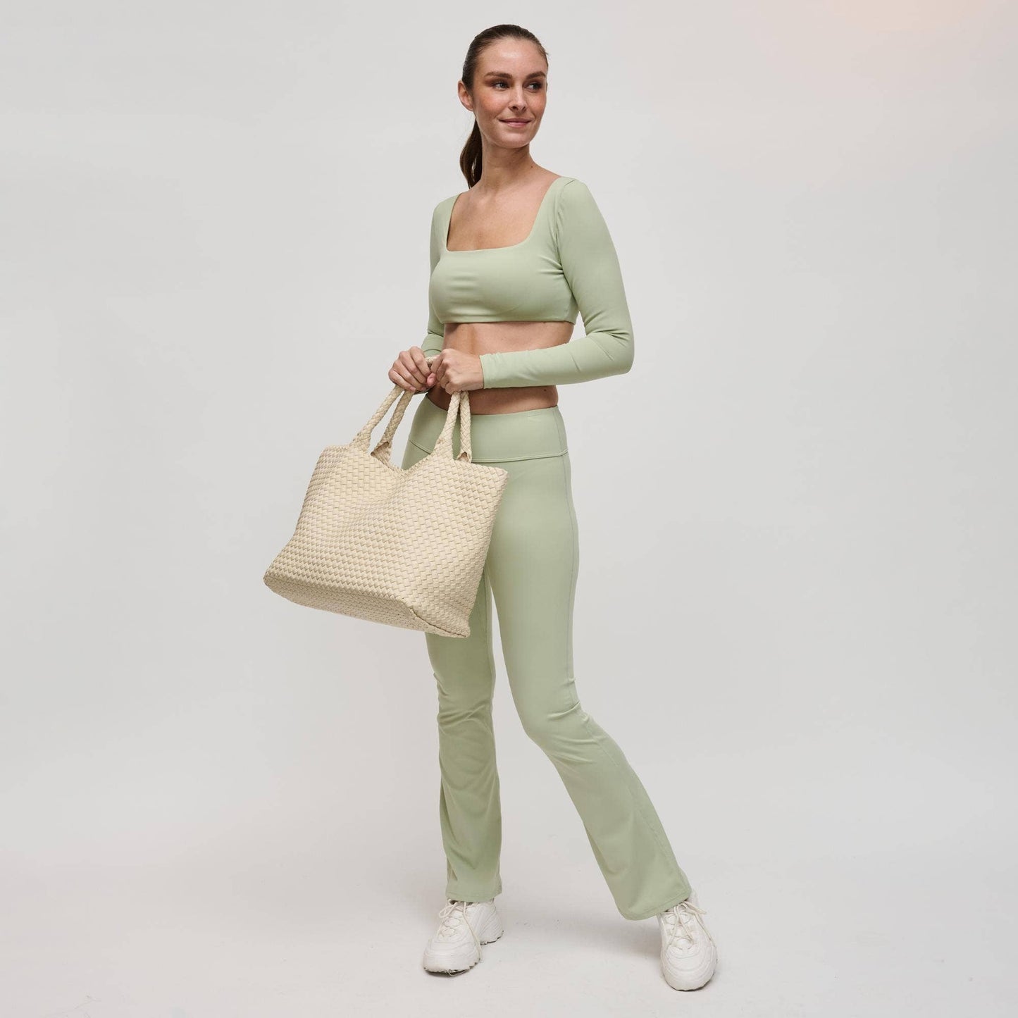 Sky's The Limit - Large Woven Neoprene Tote