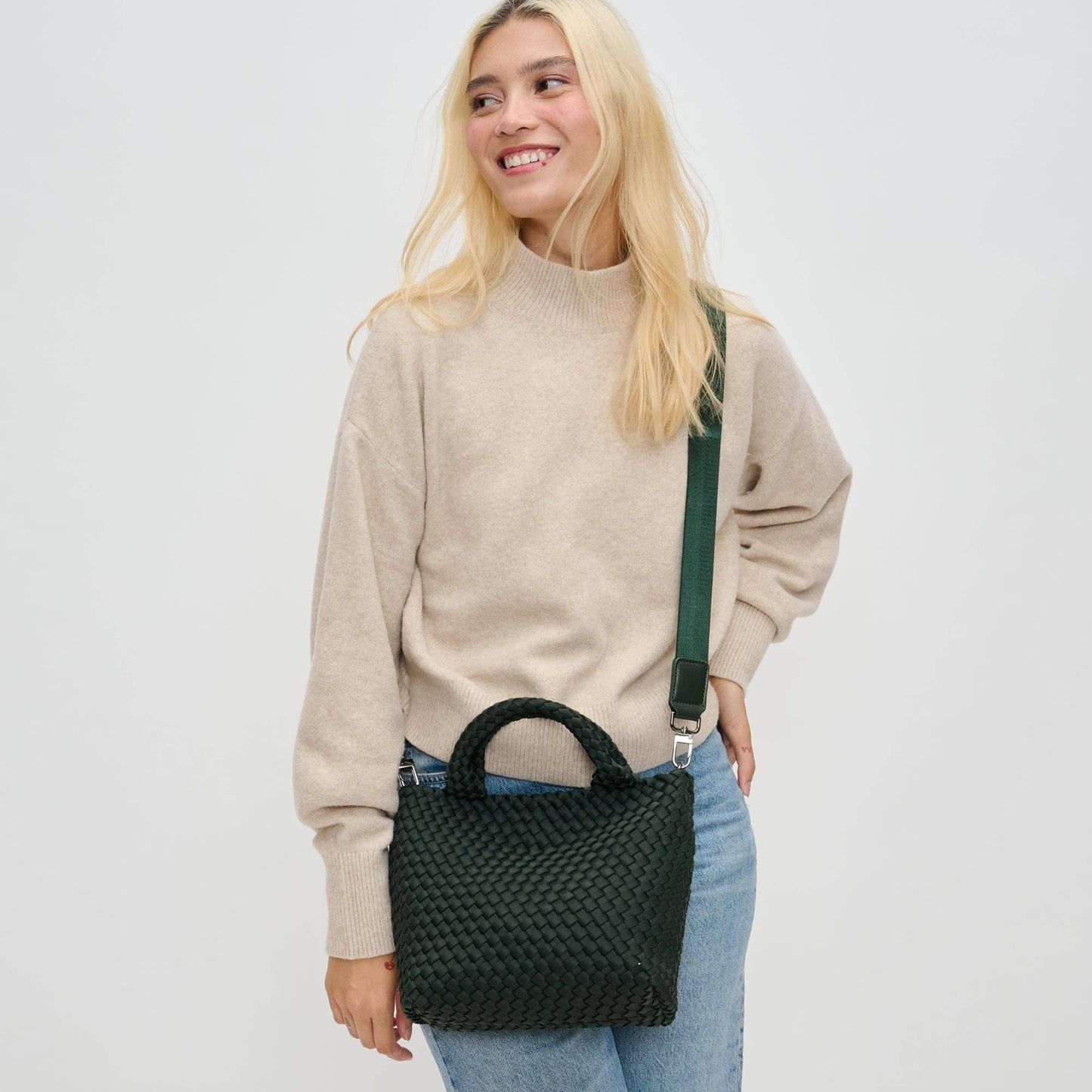 Sky's The Limit - Woven Neoprene Small Crossbody