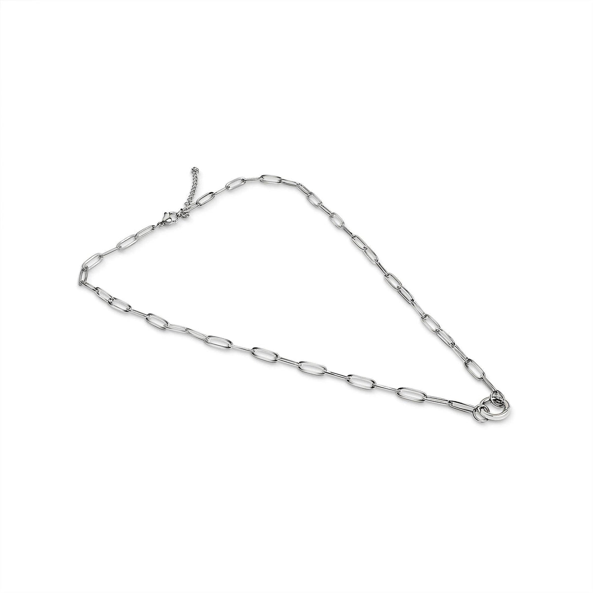 Paperclip Carabiner Necklace