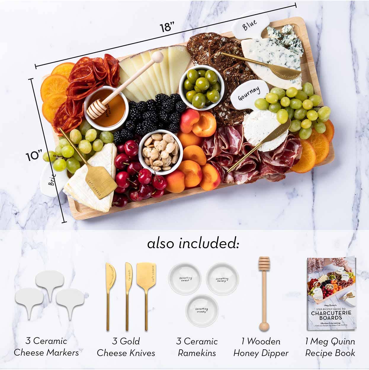 Charcuterie Board & Accessories Kit