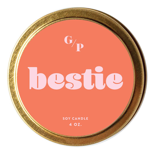 Bestie Just Because Candle Tin