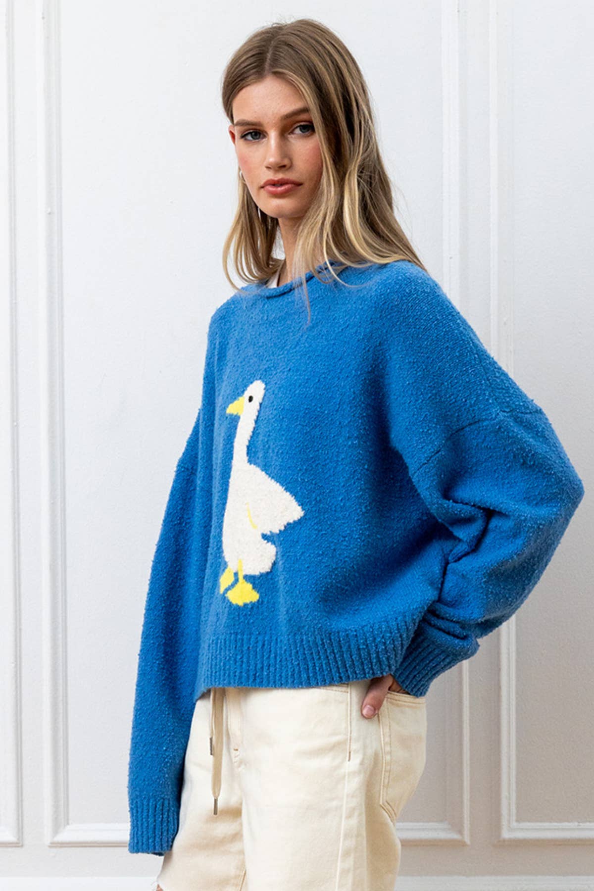 Goose Cozy Knit Pullover