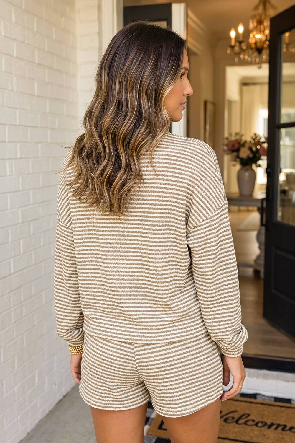 Sunday Striped Set