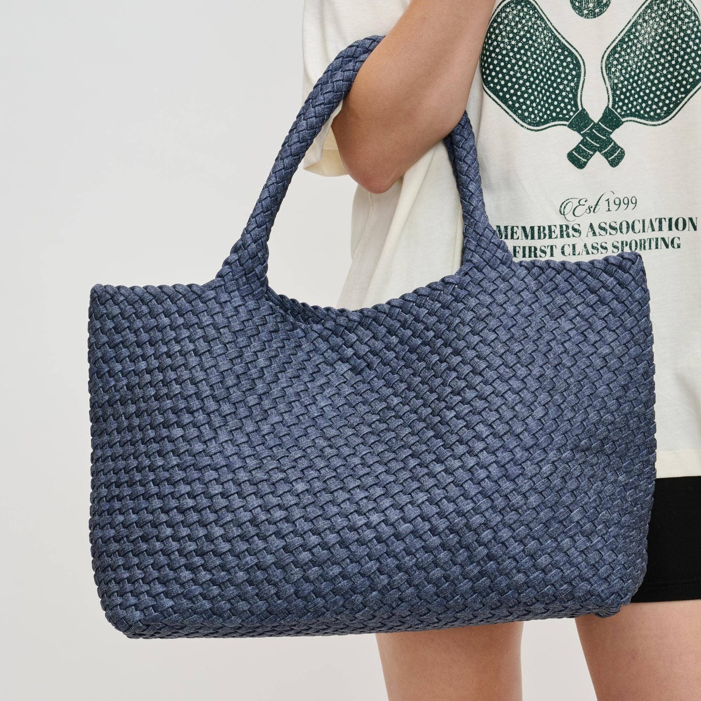 Sky's The Limit - Large Woven Neoprene Tote