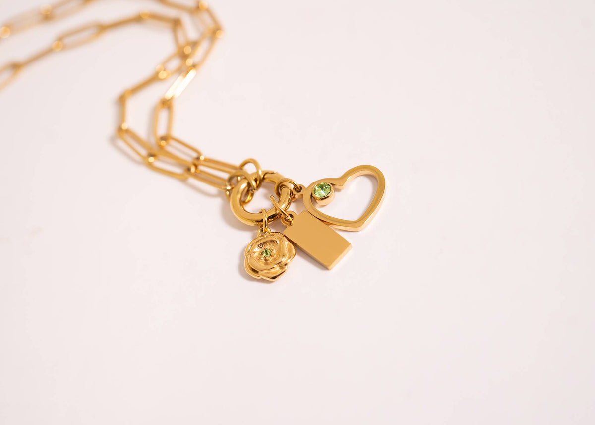 Paperclip Carabiner Necklace